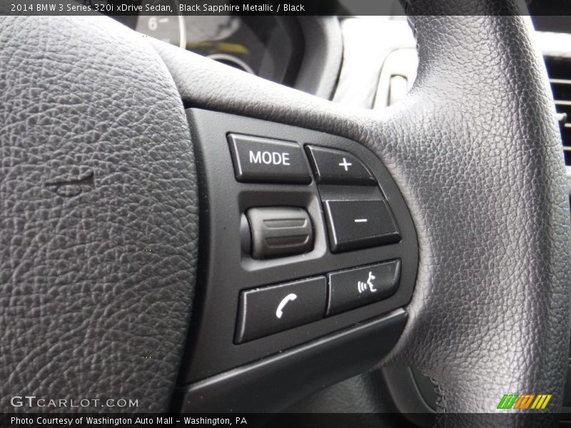 Black Sapphire Metallic / Black 2014 BMW 3 Series 320i xDrive Sedan