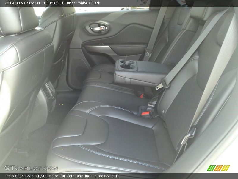 Bright White / Black 2019 Jeep Cherokee Latitude Plus