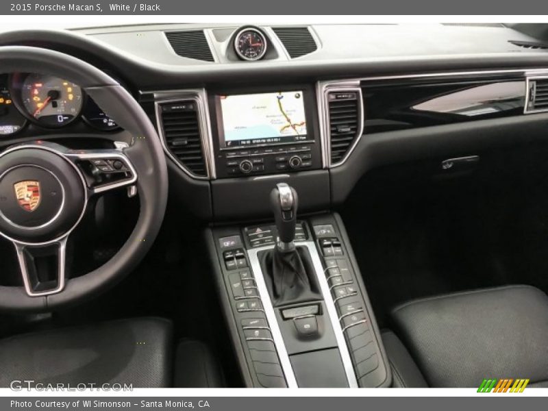 White / Black 2015 Porsche Macan S