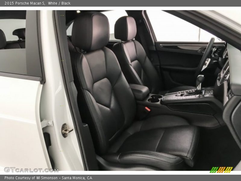White / Black 2015 Porsche Macan S