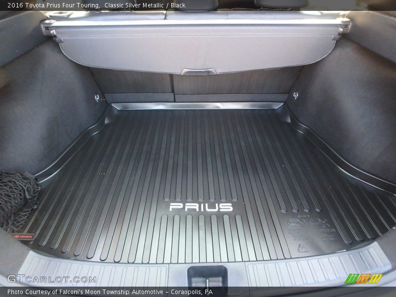 Classic Silver Metallic / Black 2016 Toyota Prius Four Touring