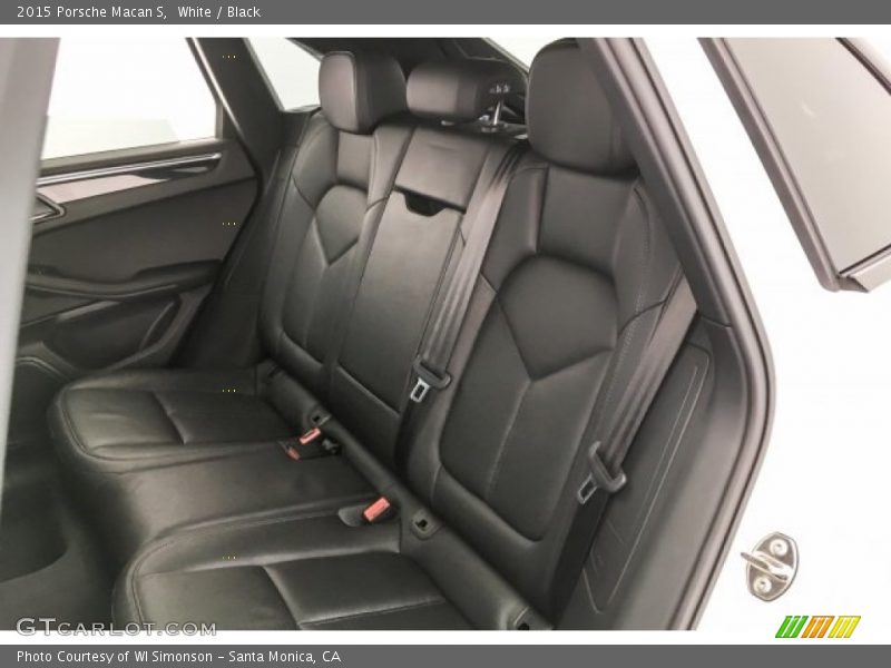 White / Black 2015 Porsche Macan S