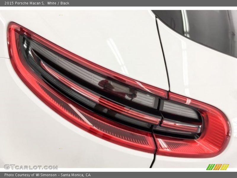 White / Black 2015 Porsche Macan S