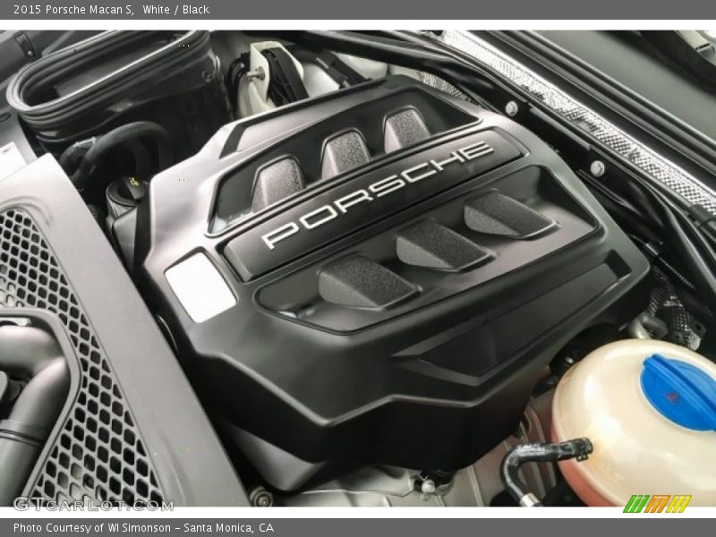 White / Black 2015 Porsche Macan S