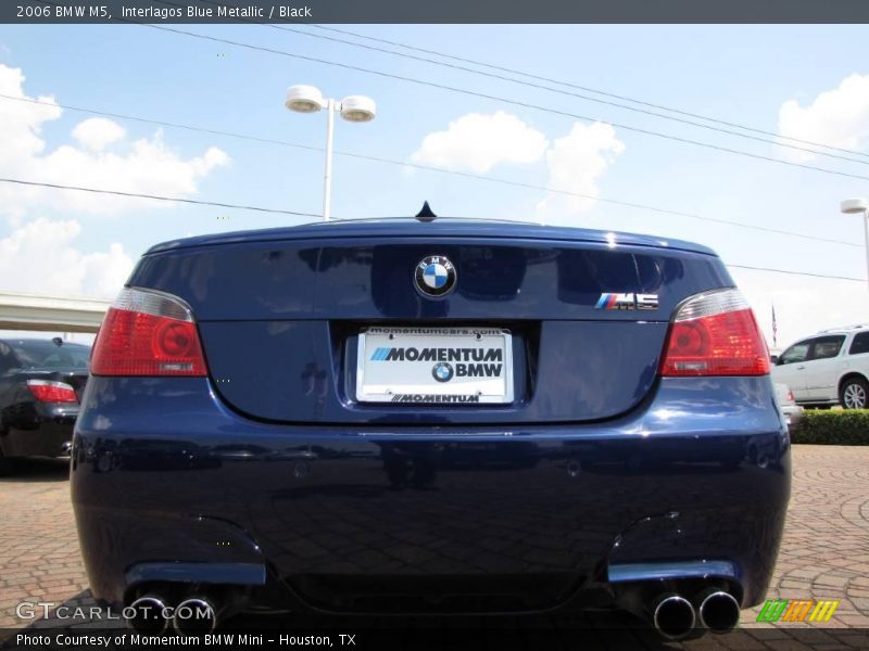 Interlagos Blue Metallic / Black 2006 BMW M5