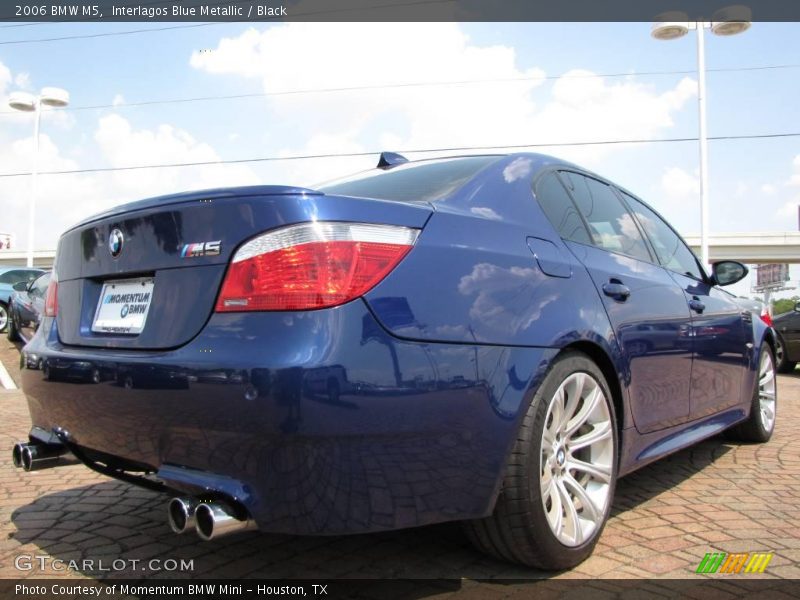 Interlagos Blue Metallic / Black 2006 BMW M5