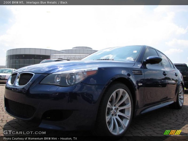 Interlagos Blue Metallic / Black 2006 BMW M5