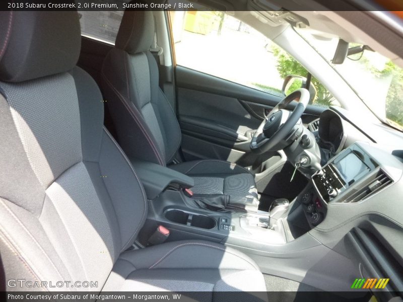 Sunshine Orange / Black 2018 Subaru Crosstrek 2.0i Premium