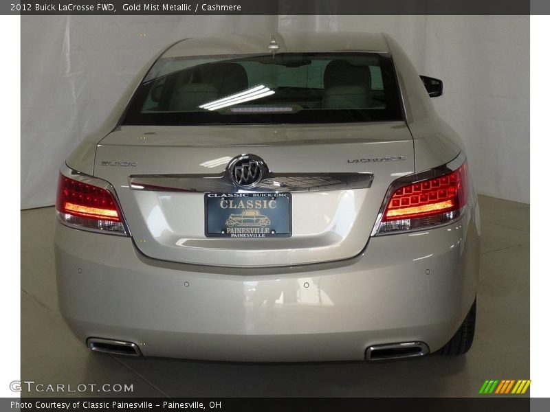 Gold Mist Metallic / Cashmere 2012 Buick LaCrosse FWD