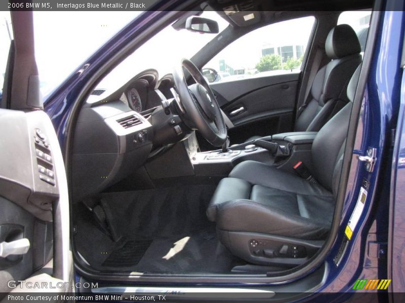 Interlagos Blue Metallic / Black 2006 BMW M5