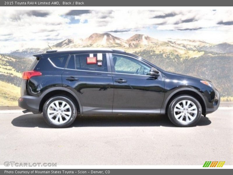 Black / Black 2015 Toyota RAV4 Limited AWD