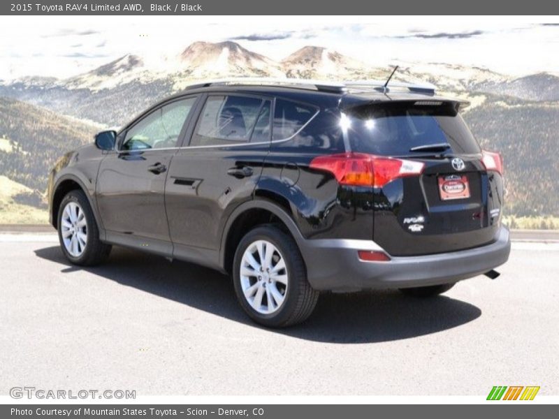 Black / Black 2015 Toyota RAV4 Limited AWD