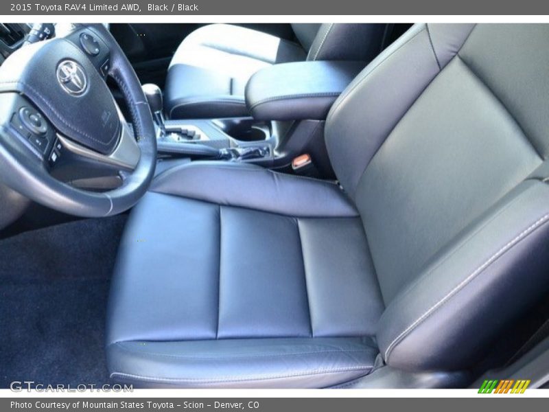 Black / Black 2015 Toyota RAV4 Limited AWD