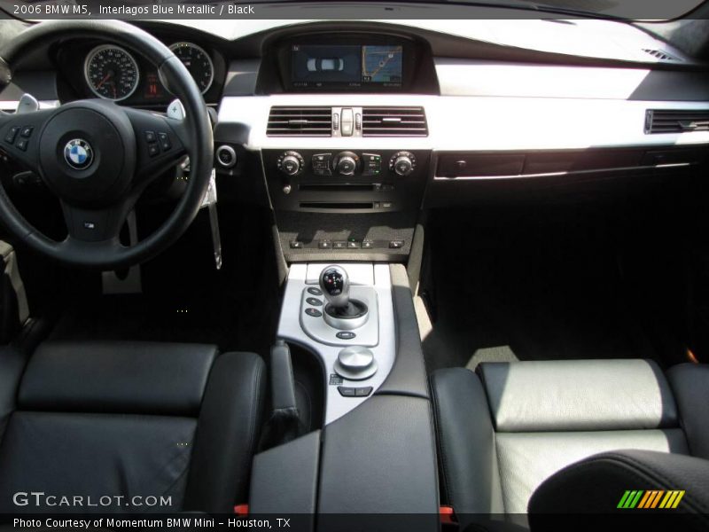 Interlagos Blue Metallic / Black 2006 BMW M5