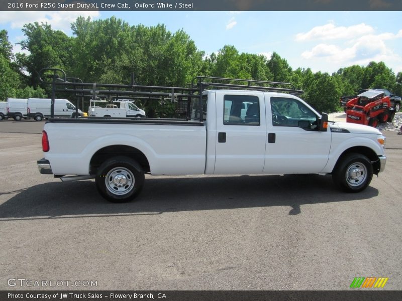 Oxford White / Steel 2016 Ford F250 Super Duty XL Crew Cab