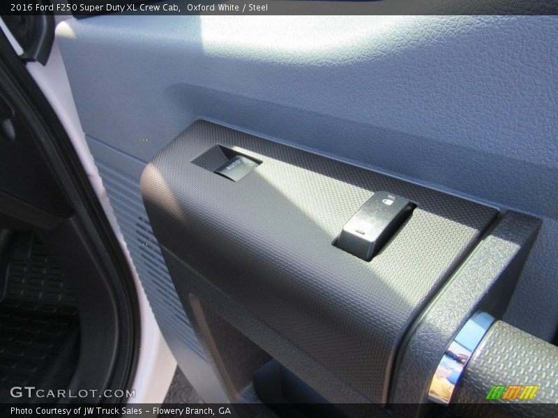 Oxford White / Steel 2016 Ford F250 Super Duty XL Crew Cab