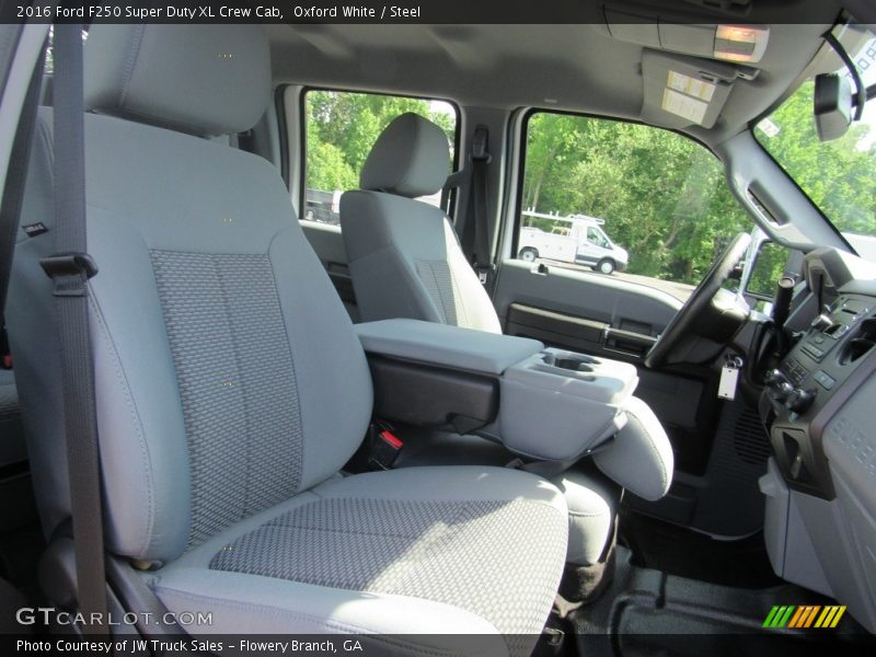 Oxford White / Steel 2016 Ford F250 Super Duty XL Crew Cab