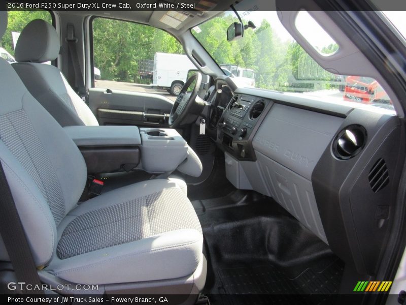Oxford White / Steel 2016 Ford F250 Super Duty XL Crew Cab