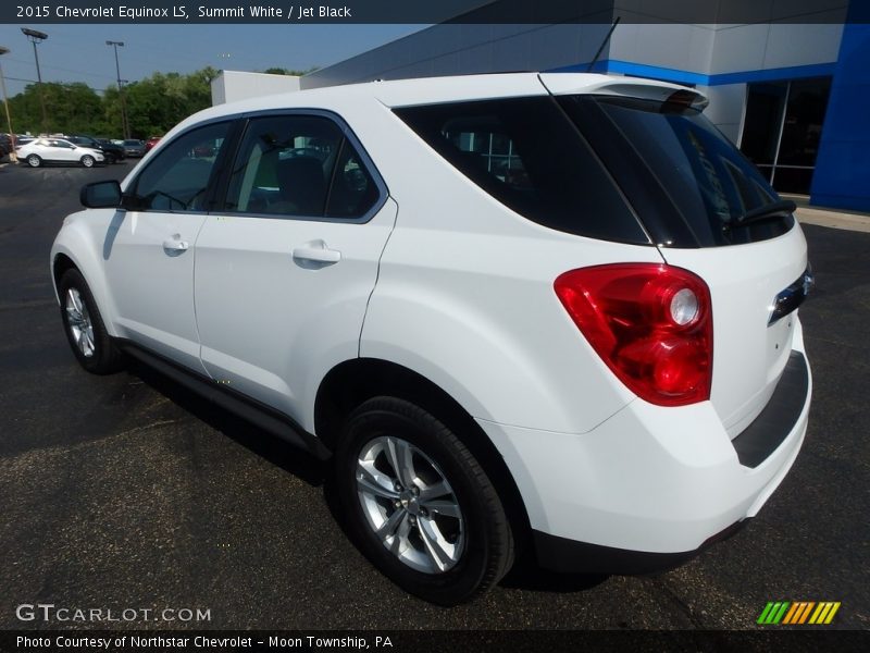 Summit White / Jet Black 2015 Chevrolet Equinox LS