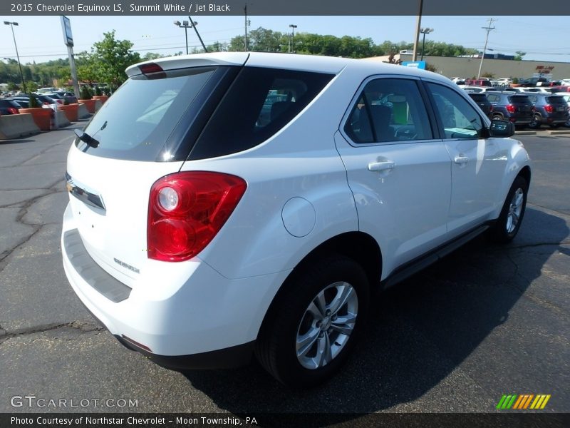 Summit White / Jet Black 2015 Chevrolet Equinox LS