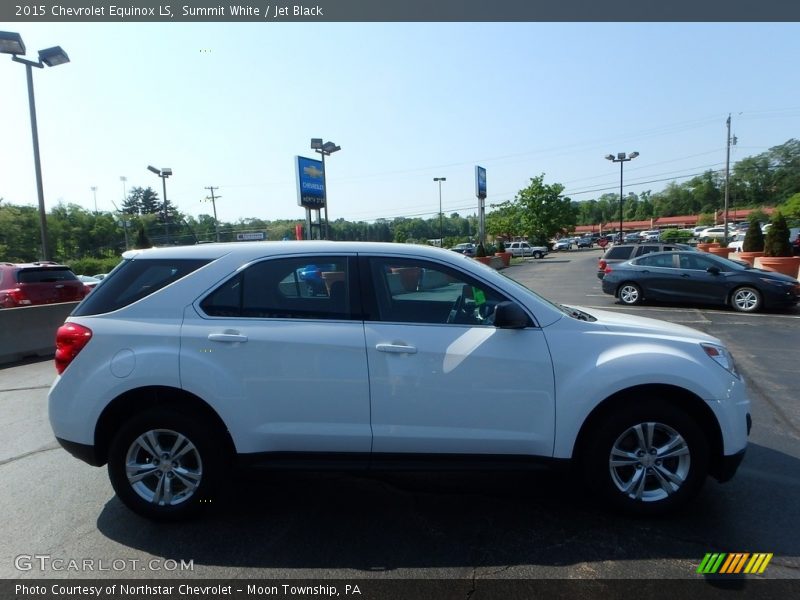 Summit White / Jet Black 2015 Chevrolet Equinox LS