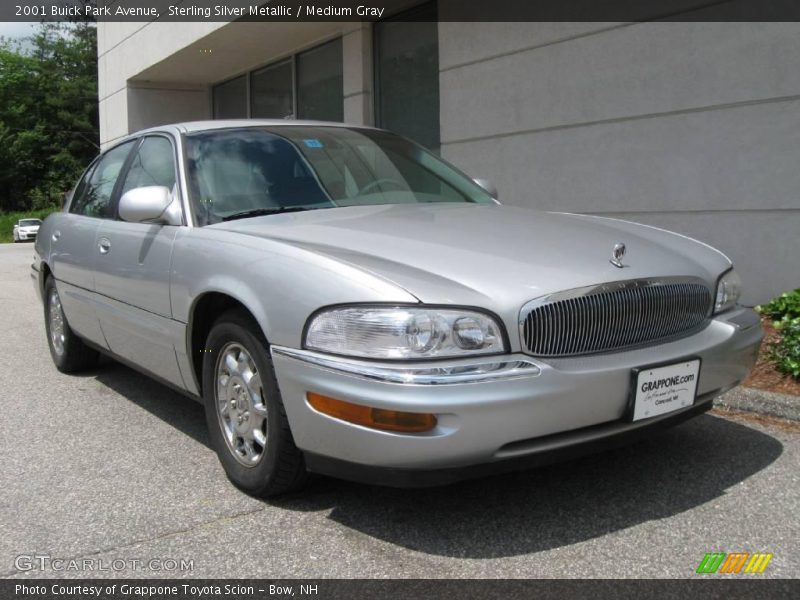 Sterling Silver Metallic / Medium Gray 2001 Buick Park Avenue