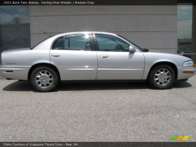 Sterling Silver Metallic / Medium Gray 2001 Buick Park Avenue