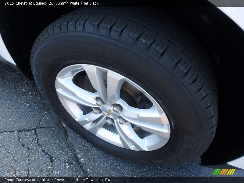 Summit White / Jet Black 2015 Chevrolet Equinox LS