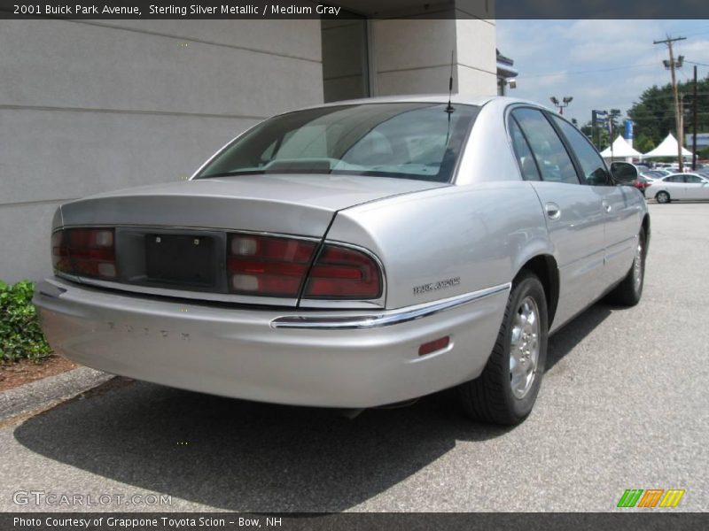 Sterling Silver Metallic / Medium Gray 2001 Buick Park Avenue