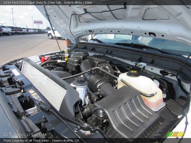 Oxford White / Steel 2016 Ford F250 Super Duty XL Crew Cab