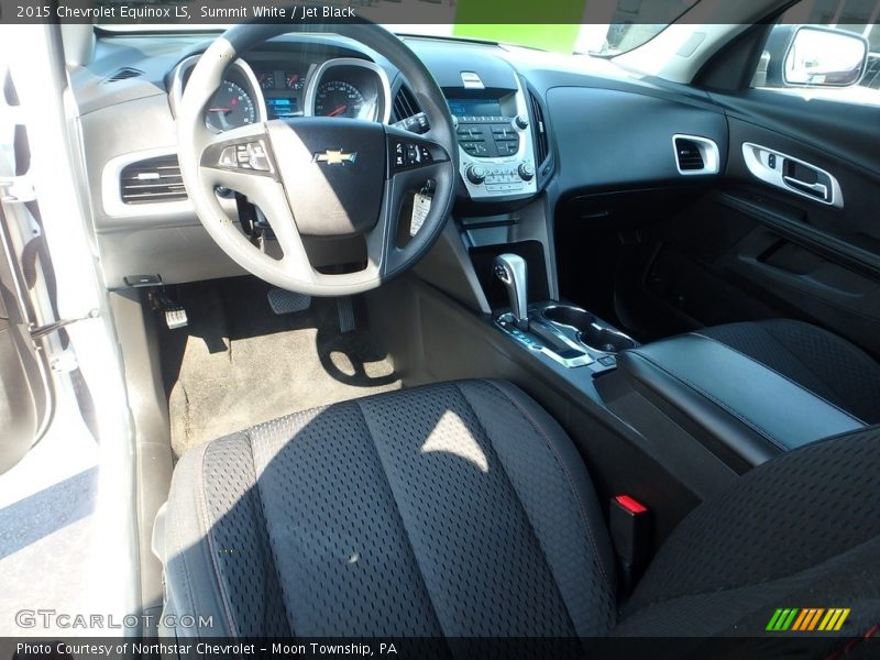 Summit White / Jet Black 2015 Chevrolet Equinox LS