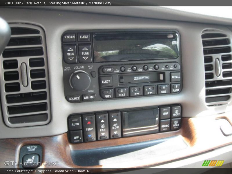 Sterling Silver Metallic / Medium Gray 2001 Buick Park Avenue