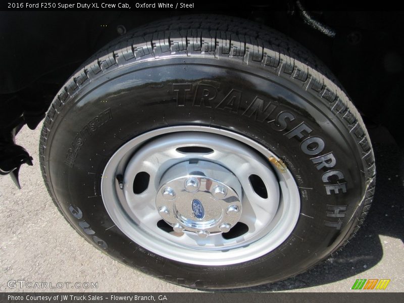 Oxford White / Steel 2016 Ford F250 Super Duty XL Crew Cab