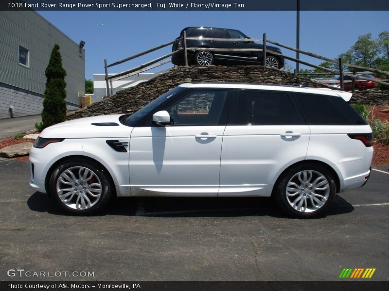 Fuji White / Ebony/Vintage Tan 2018 Land Rover Range Rover Sport Supercharged