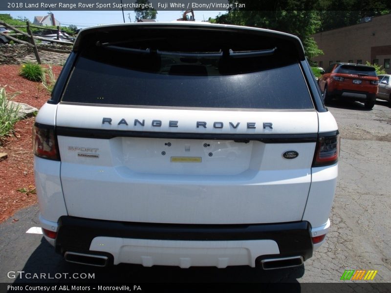 Fuji White / Ebony/Vintage Tan 2018 Land Rover Range Rover Sport Supercharged