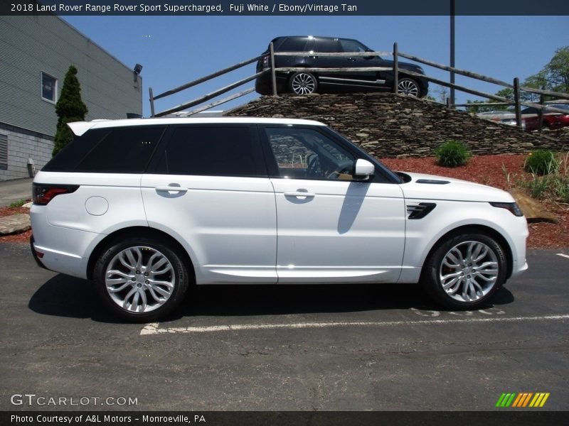 Fuji White / Ebony/Vintage Tan 2018 Land Rover Range Rover Sport Supercharged