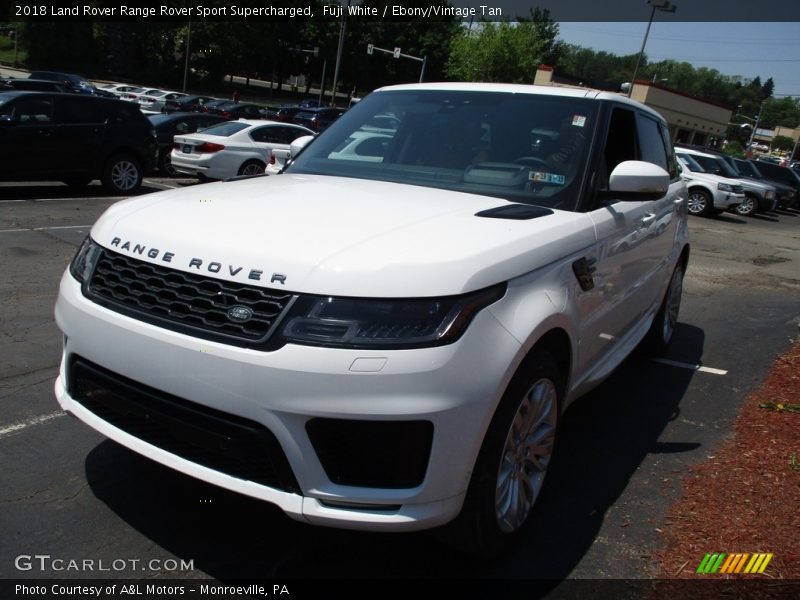 Fuji White / Ebony/Vintage Tan 2018 Land Rover Range Rover Sport Supercharged