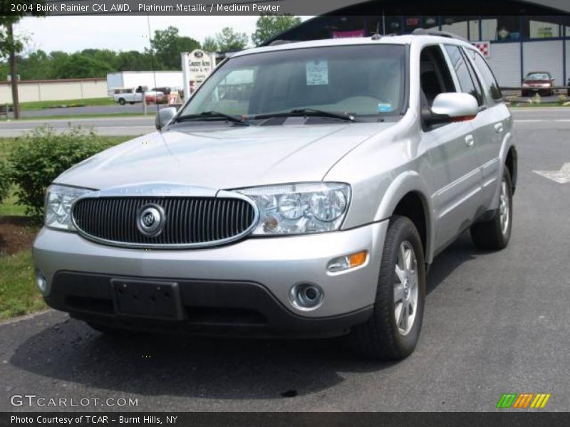 Platinum Metallic / Medium Pewter 2004 Buick Rainier CXL AWD