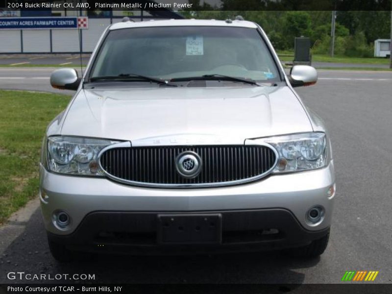 Platinum Metallic / Medium Pewter 2004 Buick Rainier CXL AWD