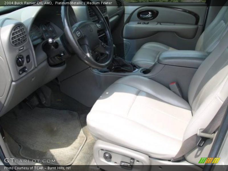 Platinum Metallic / Medium Pewter 2004 Buick Rainier CXL AWD