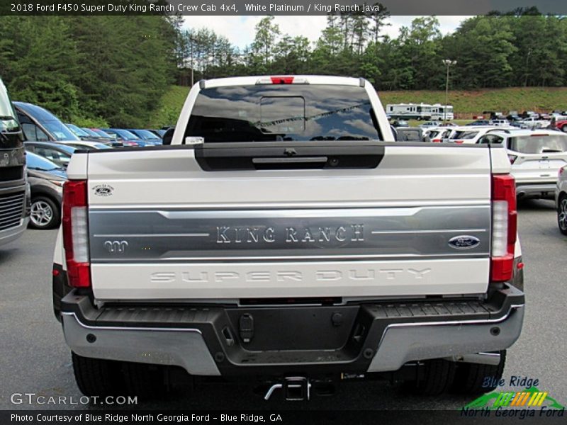 White Platinum / King Ranch Java 2018 Ford F450 Super Duty King Ranch Crew Cab 4x4