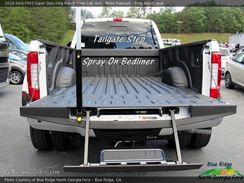 White Platinum / King Ranch Java 2018 Ford F450 Super Duty King Ranch Crew Cab 4x4
