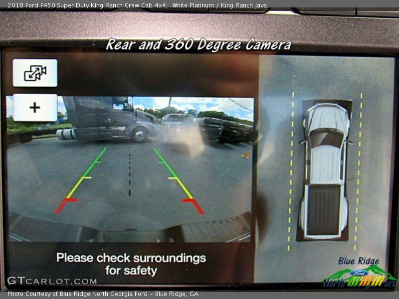 White Platinum / King Ranch Java 2018 Ford F450 Super Duty King Ranch Crew Cab 4x4