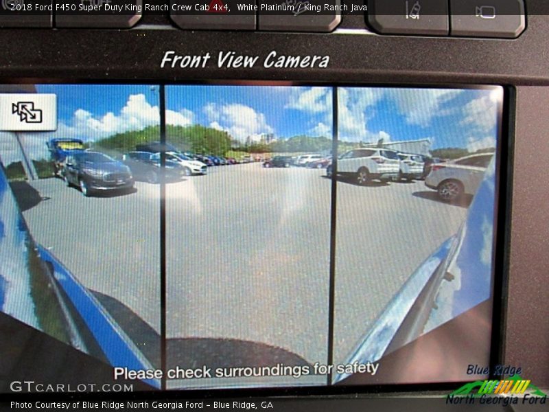 White Platinum / King Ranch Java 2018 Ford F450 Super Duty King Ranch Crew Cab 4x4