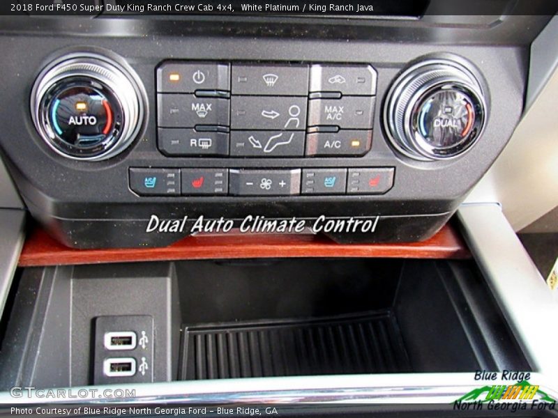 White Platinum / King Ranch Java 2018 Ford F450 Super Duty King Ranch Crew Cab 4x4