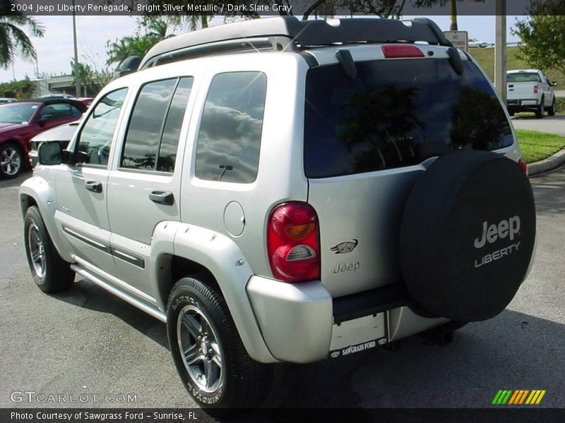 Bright Silver Metallic / Dark Slate Gray 2004 Jeep Liberty Renegade