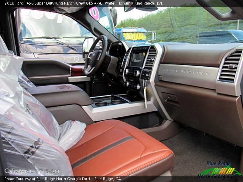 White Platinum / King Ranch Java 2018 Ford F450 Super Duty King Ranch Crew Cab 4x4