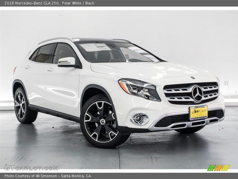 Polar White / Black 2018 Mercedes-Benz GLA 250