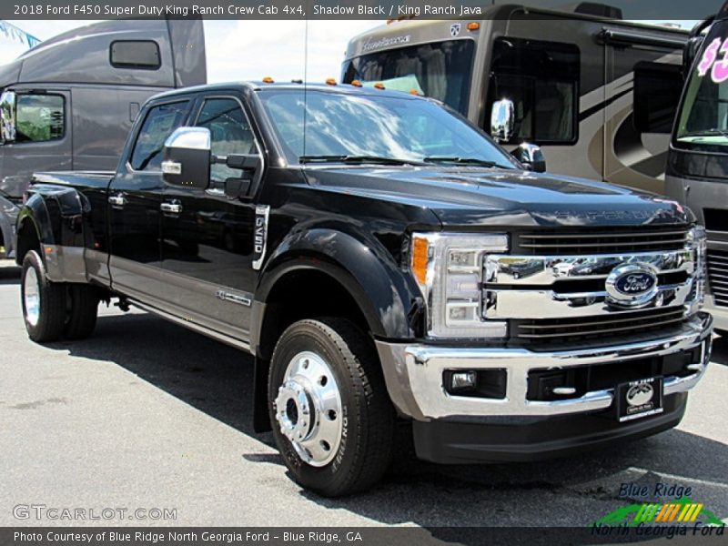 Shadow Black / King Ranch Java 2018 Ford F450 Super Duty King Ranch Crew Cab 4x4