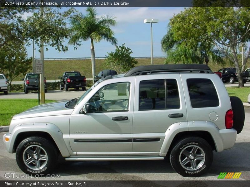 Bright Silver Metallic / Dark Slate Gray 2004 Jeep Liberty Renegade